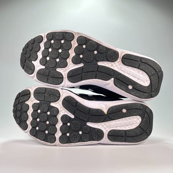 Under Armour Charged Assert 10 Black White Running Shoes 3026175-001 Men's Sz 14 - Picture 8 of 10